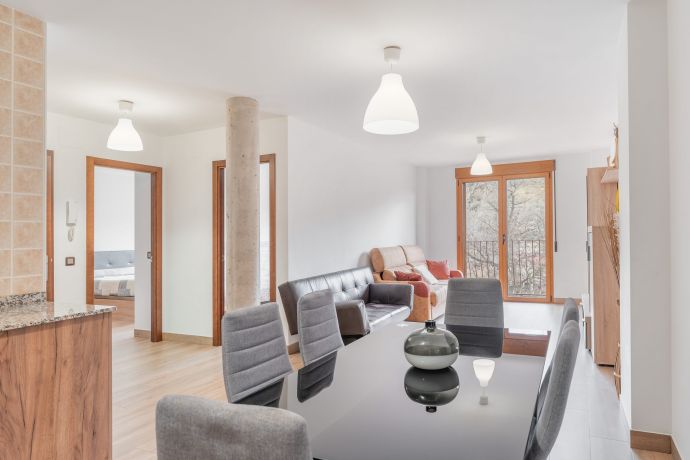 Espacio del apartamento planta 2