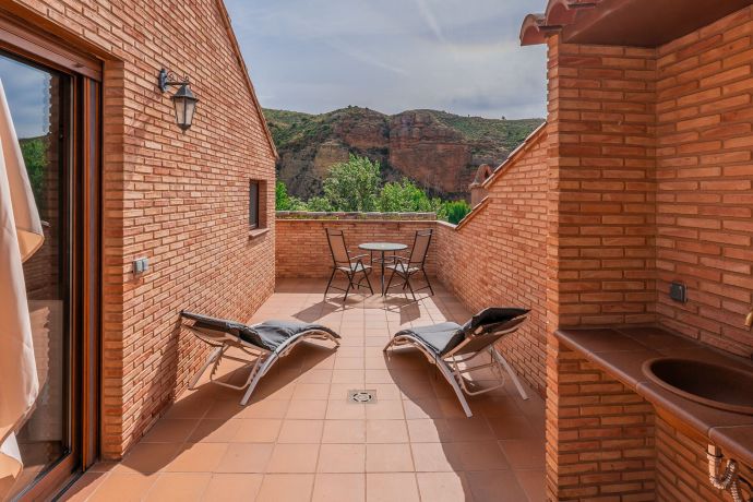 Espacio del apartamento ático