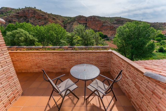 Espacio del apartamento ático